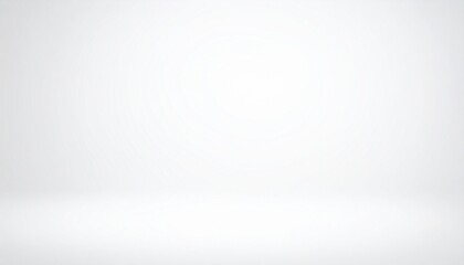 Minimalistic white background with soft lighting and a clean, empty surface&mdash;ideal for product display or mockups.

