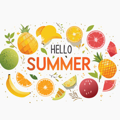 summer holiday banner