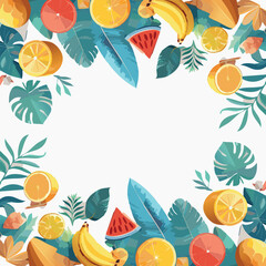 Fototapeta premium summer holiday banner