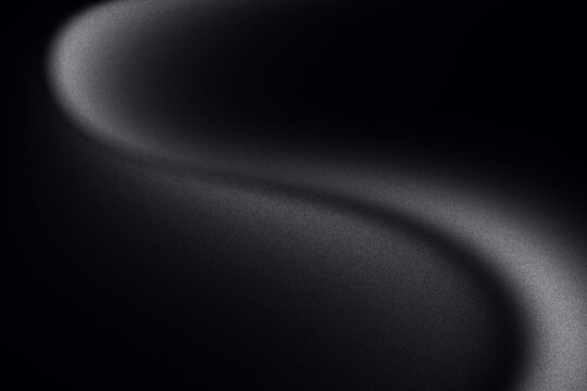 Gray grainy background, black white gradient grayscale abstract monochrome noise texture banner, header cover wallpaper backdrop design