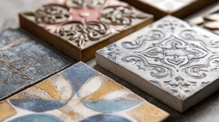 A Collection of Exquisite Vintage Tiles