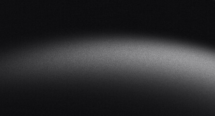Dark gradient monochrome abstract noise texture, black white grainy background, banner header...