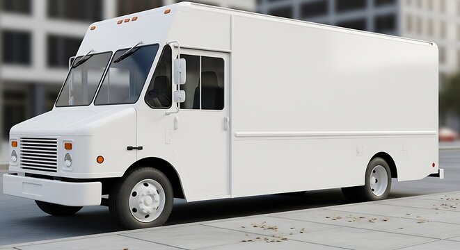 Step Van Vector
