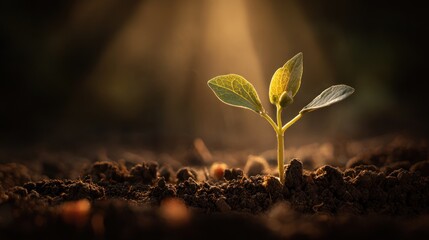 New Life Emerging: A Seedling's Journey
