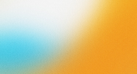 Grainy pastel color background white blue yellow gradient, retro summer texture effect, wide header banner design