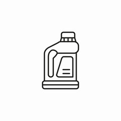 bottle with handle icon sign vector