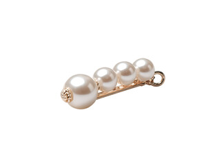 Obraz premium Baby Pearl Clip Handmade Soft Hairpin