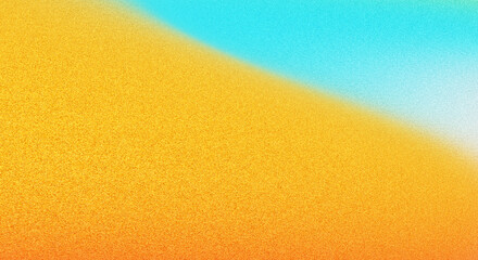 Grainy pastel color background white blue yellow gradient, retro summer texture effect, wide header banner design