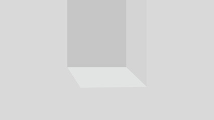 Minimalist gray room background for product mockups and presentations design
