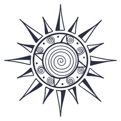 sun and moon
