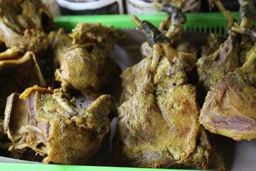 fried duck 