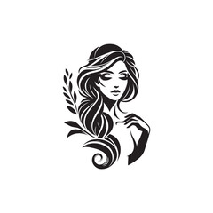 Stylized beautiful women Vector (6).eps