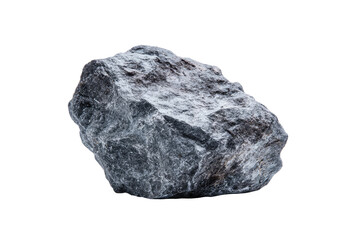 Gray, irregular rock, close-up