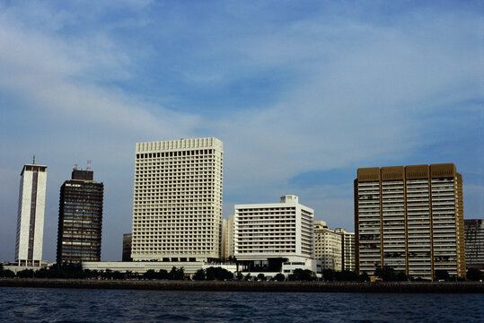 indian city, Nariman Point, Bombay, Mumbai, Maharashtra, India