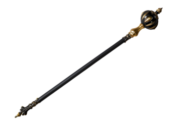 Regal Scepter, isolated on transparent background