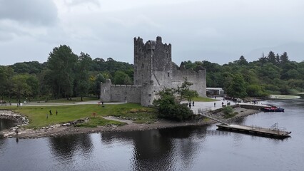 survol du parc national de Killarney, ring of Kerry, Irlande