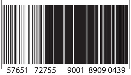 Barcode isolated. Code stripes sticker, Barcode labels. Simple fake bar code, Bar code for web design, Barcode product distribution icon