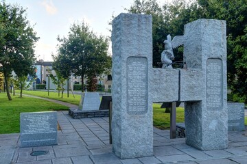 centre historique de Londonderry ou Derry en Irlande du Nord, Royaume-Uni