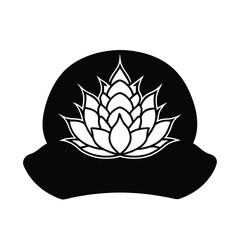 Mountain Laurel Crown on Velvet Pillow