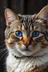 Fototapeta premium Cat Portrait Close-Up