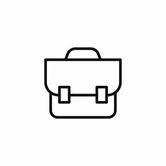 business briefcase icon icon sign vector