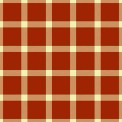 Classic checkered pattern in red beige. Creates a rustic, warm aesthetic. Great for backgrounds, textures, or design elements. Evokes tradition comfort.