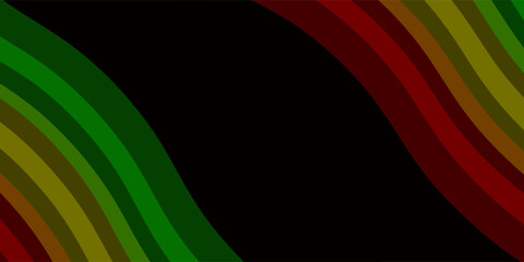 Colorful abstract vector background from the 70s. Vintage retro wallpaper with rainbow stripes and wavy lines. Colorful 1970s illustration suitable for posters, banners, decorative items, and wall art