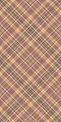 Fototapeta premium Elegant muted plaid pattern in warm earth tones. Perfect for autumnal designs, textiles, website backgrounds, or packaging. Subtle texture adds visual interest.