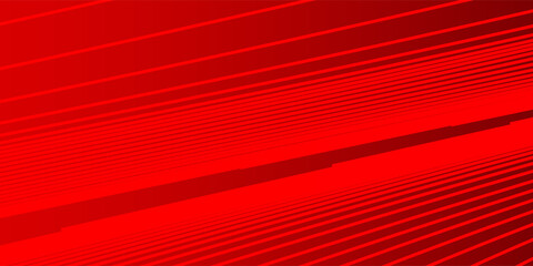 Red Wave Lines Pattern  Background. Technology Banner. Vector Illustration. Abstract Business Wallpaper