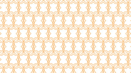 Intricate Seamless Pattern in Black and White Featuring Traditional Arabic Arabesque Floral Motifs, Sacred Islamic Decorative Ornaments, and Geometric Cultural Elements – Ideal for Wallpaper, Wraps,