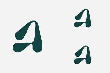 Obraz premium Elegant A Letter Logo Template