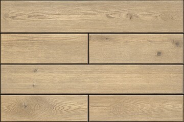 Light beige wooden planks arranged in horizontal rows