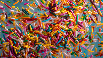 Candy sprinkles in assorted colors