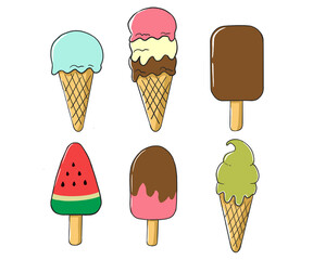 ice cream set