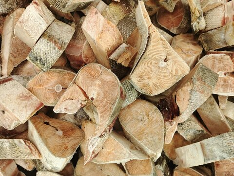 pile of firewood - Powered by Adobe