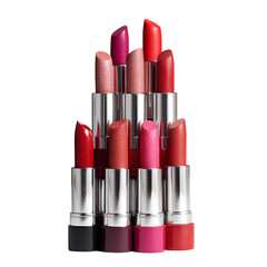 Red lipstick collection beauty makeup cosmetics