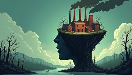 Human based environmental pollution