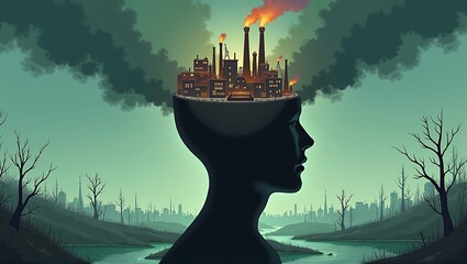 Human based environmental pollution