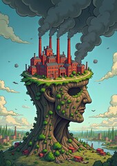 Human based environmental pollution