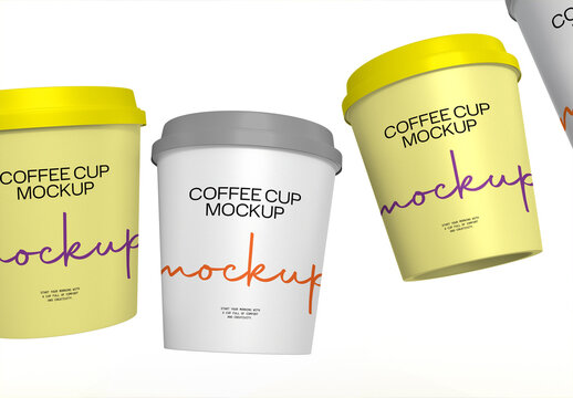 Paper Cofee Cup Mockup