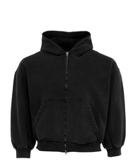 Black Zip Hoodie