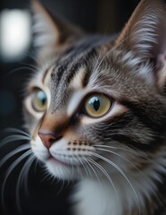 Fototapeta premium portrait of a cat