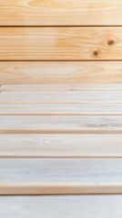 Light Natural Wood Texture Background: Elegant Wooden Surface with Subtle Grain for Design, Product Display, or Rustic Aesthetic Backdrop.