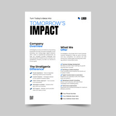 Composition flyer design. Simple and clean flyer design layout, New flyer design template.