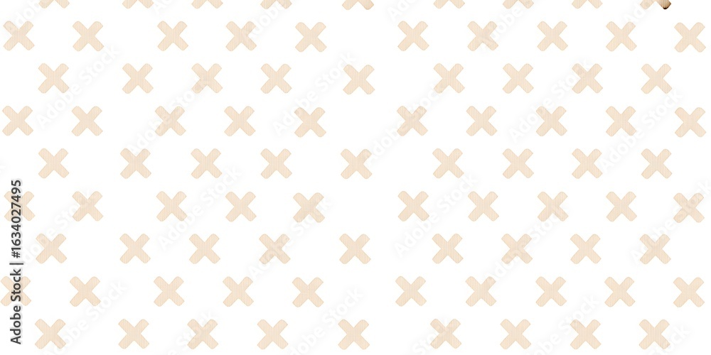 Poster subtle elegance: a delicate pattern of crosses graces a minimalist canvas, offering a clean and vers