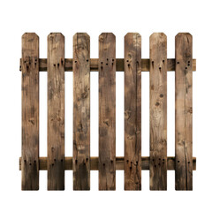 Rustic Wooden Fence Panels with Weathered Texture and Warm Tones