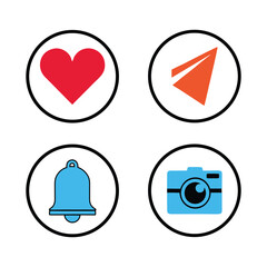 social media icon bundle.