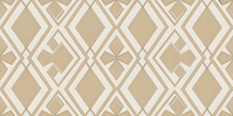 Geometric diamond pattern: A symmetrical and repetitive arrangement of diamond shapes in a classic, timeless design, perfect for adding a touch of elegance and sophistication.