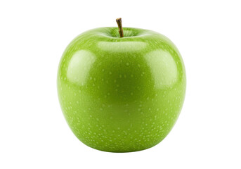 Isolated Fresh Green Granny Smith Apple