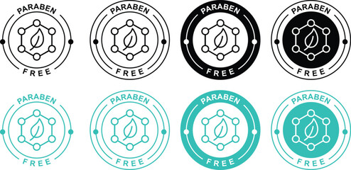 Chemical-Free Product Label – Paraben Free Skin Friendly Badge Design